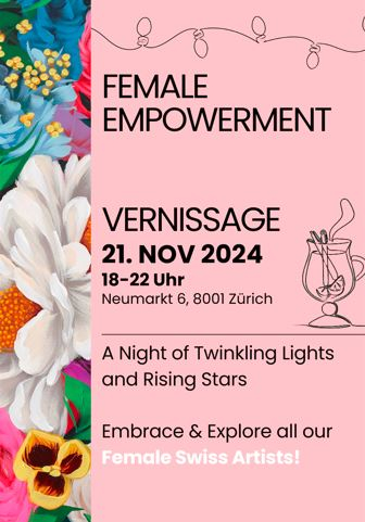 Female Empowerment Vernissage: November 21, 2024 - January 1, 2025